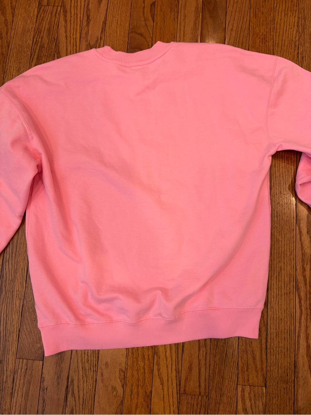 Billabong Pink Palm Graphic Crew Sweatshirt Medium - Picture 5 of 5